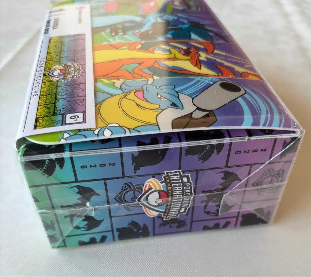 ポケモン海外大会　EUIC 2026 ダブルデッキケース　新品未開封