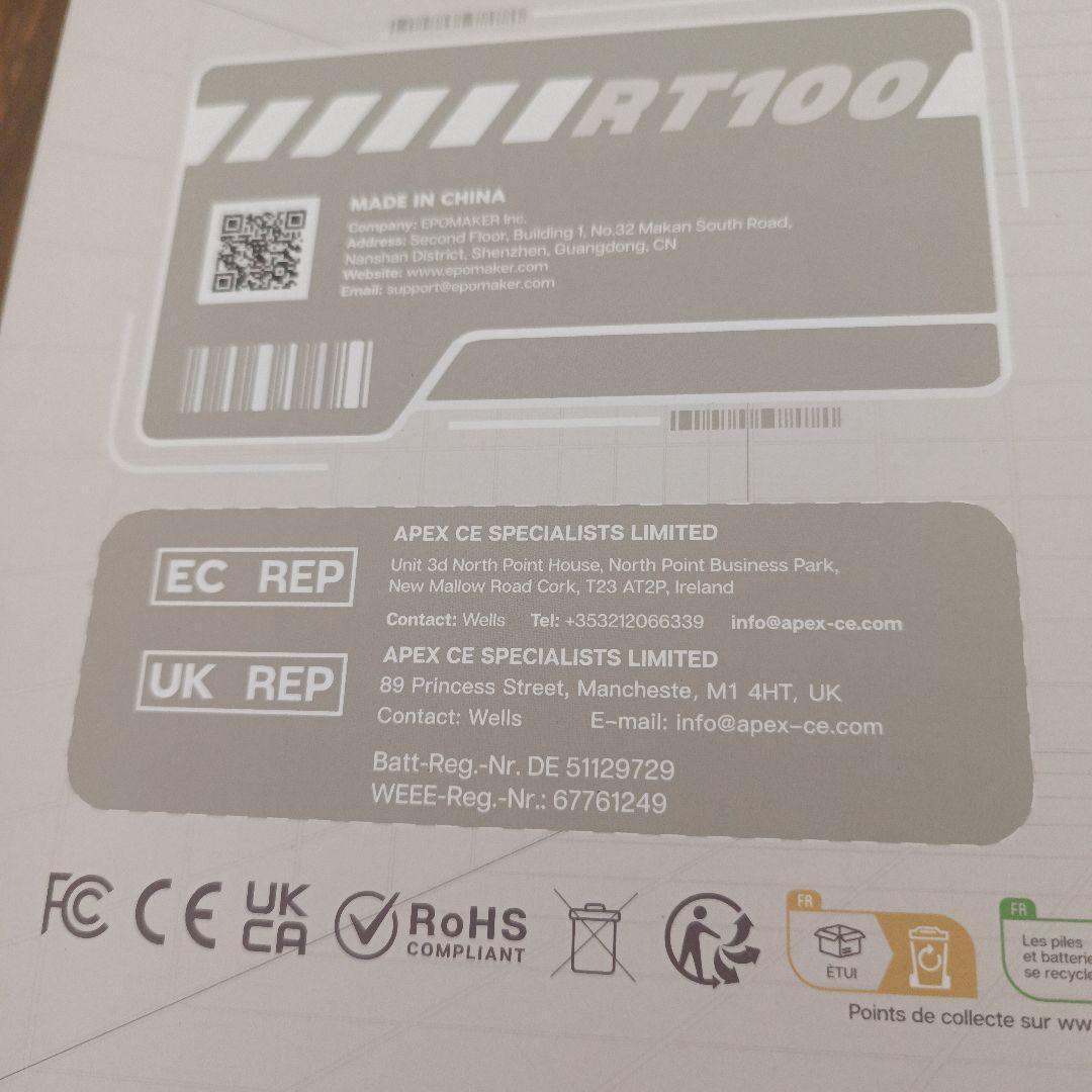 10182 EPOMAKER RT100ワイヤレスメカニカルキーボード