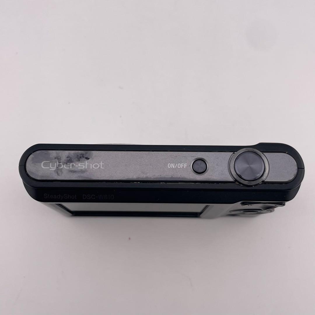 追加あり⭕️外観綺麗【動作確認済】SONY DSC-W810 シルバー　デジカメ