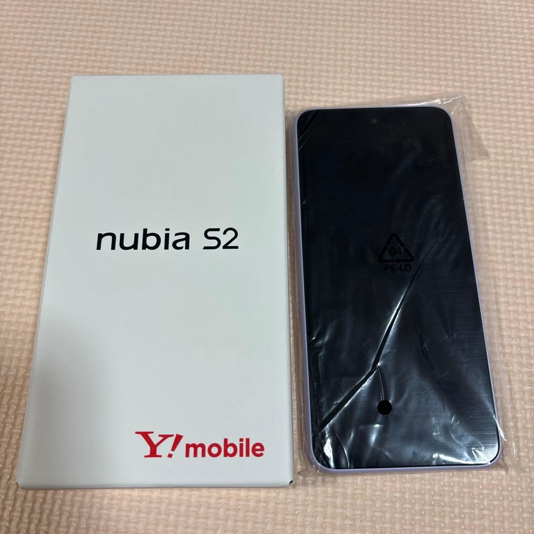 新品、未使用◆ nubia S2 本体　128GB パープル