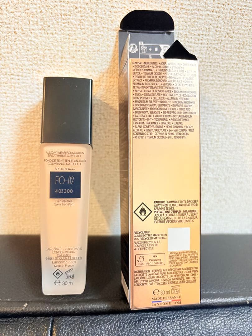 LANCOMEランコム TEINT IDOLE ULTRA WEAR PO-02