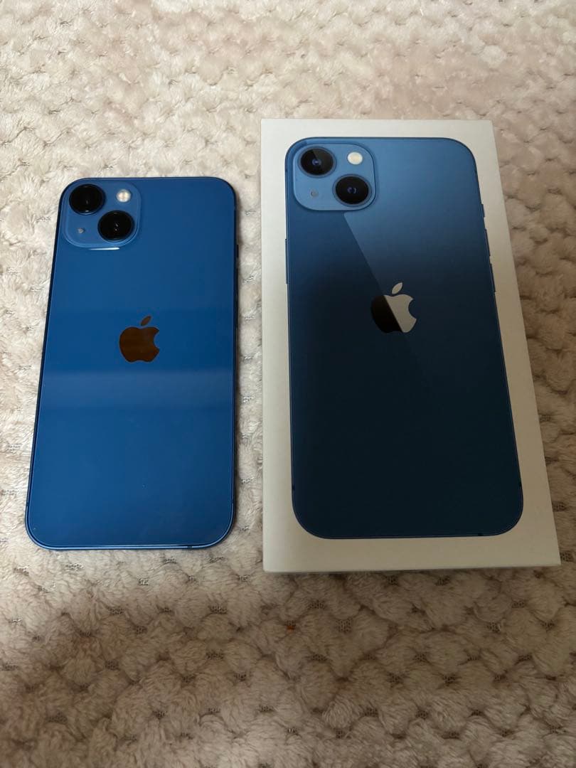 【iPhone13 256GB】ブルー SIMフリー 美品