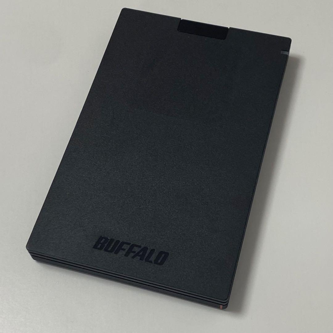 BUFFALO ポータブルSSD 1TB SSD-PG1.0U3-B/NL