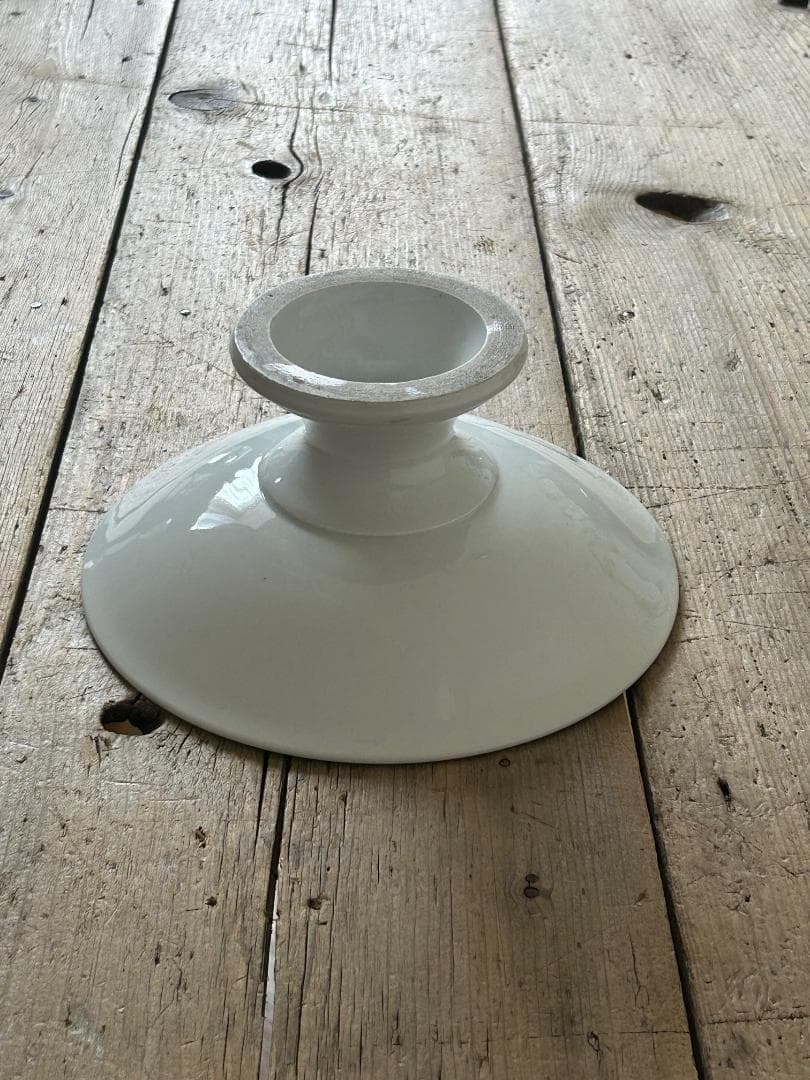 フランスアンティーク　陶磁器製　コンポティエ　コンポート　プレート　19世紀