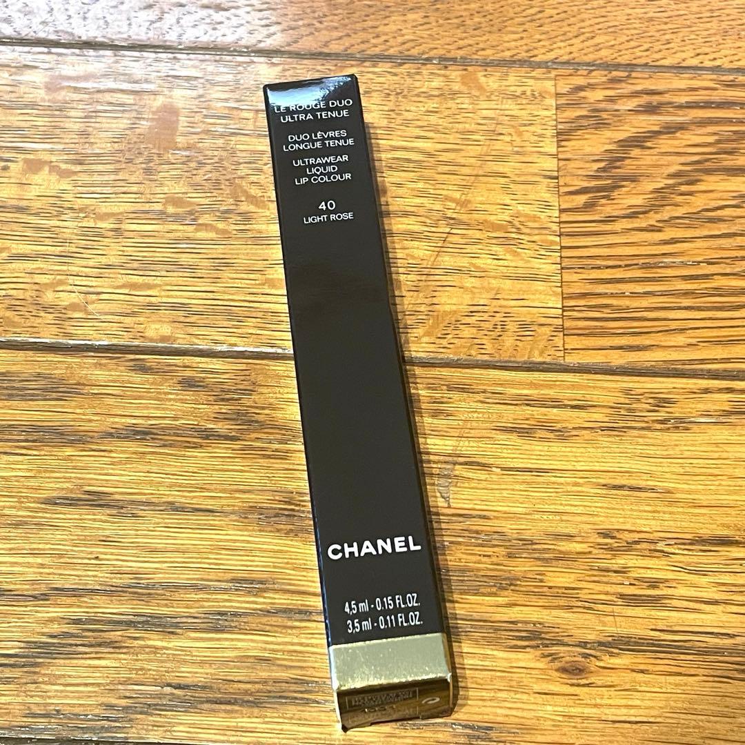 値下げ中！CHANELル ルージュ デュオ ウルトラ トゥニュ　40ライトローズ