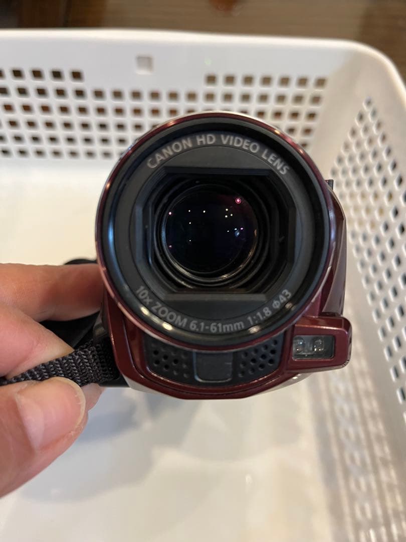キヤノン　デジタルビデオカメラ　iVIS HF M51 レッドモデル