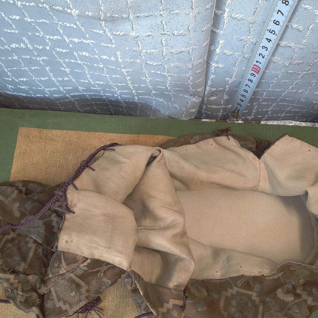 仕覆 小鼓？ 用 骨董 江戸？ シミ・シワ裂け小傷あります。