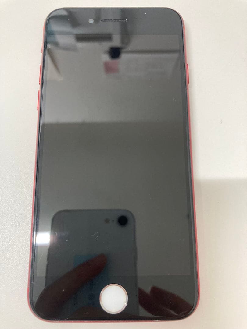 iPhone8 レッド64GB SIMフリー　バッテリー100% K1625
