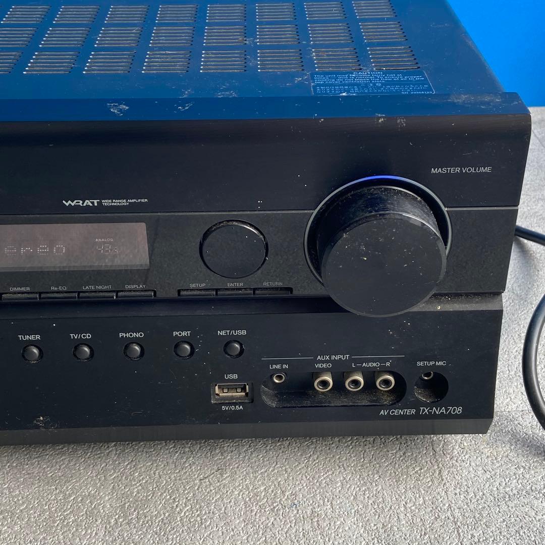 ONKYO TX-NA708 AVアンプ　通電確認済
