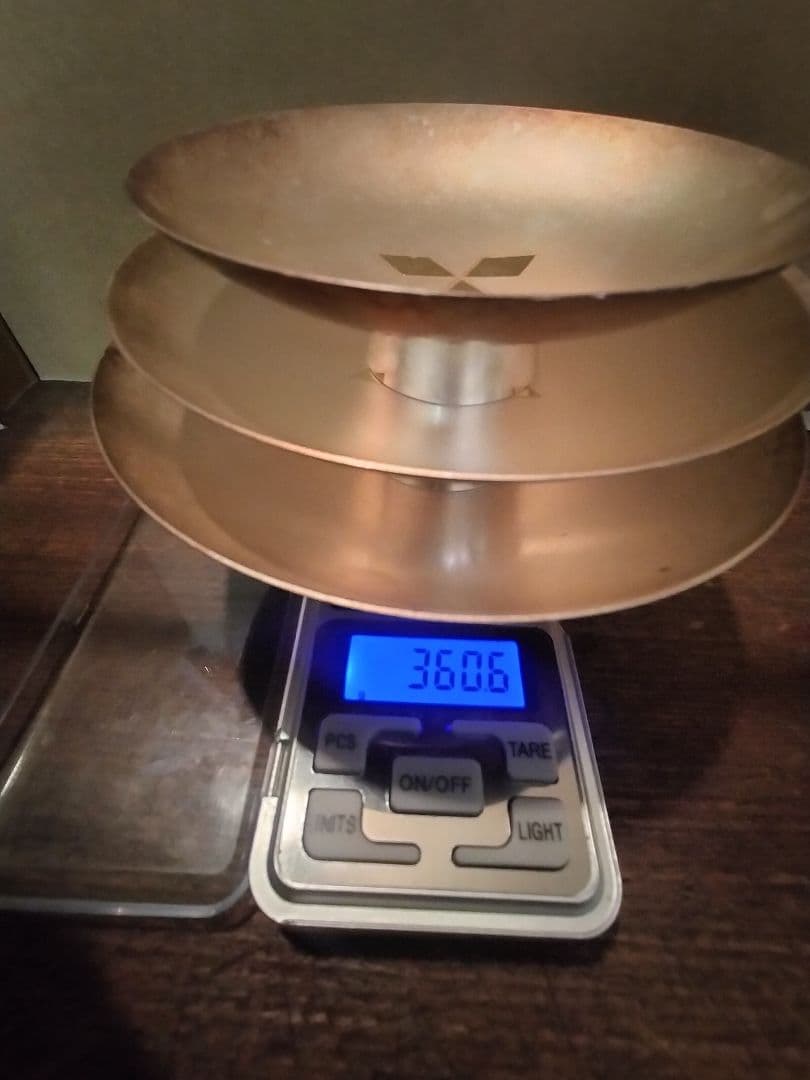銀杯 ３個 約３６０グラム