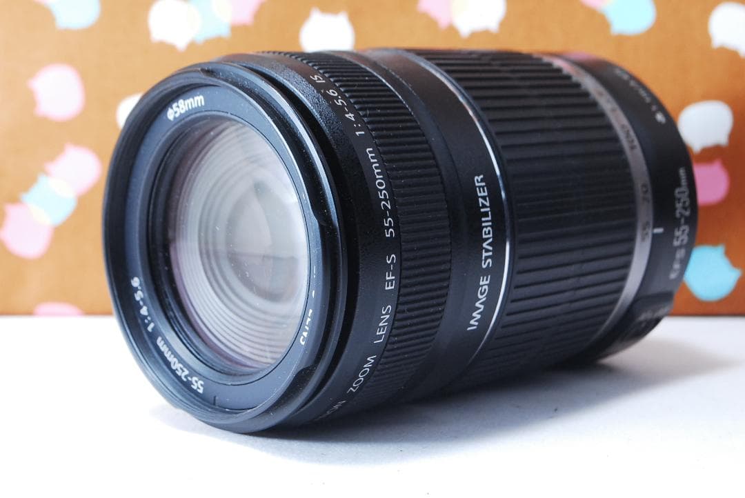 ✨手振れ補正付き望遠✨Canon EF-S 55-250mm F4-5.6 IS