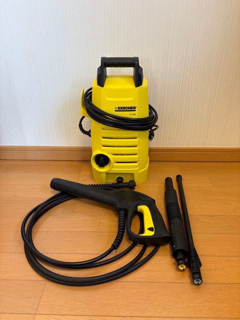 KARCHER 高圧洗浄機 ホース・ガン付き