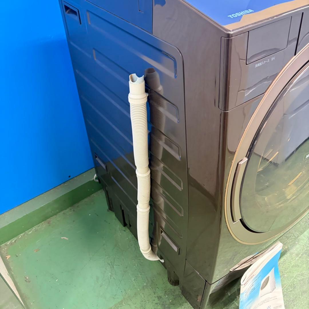 960 関東圏　東芝　ドラム式洗濯機　木目調　左開き　大容量11kg 乾燥7kg
