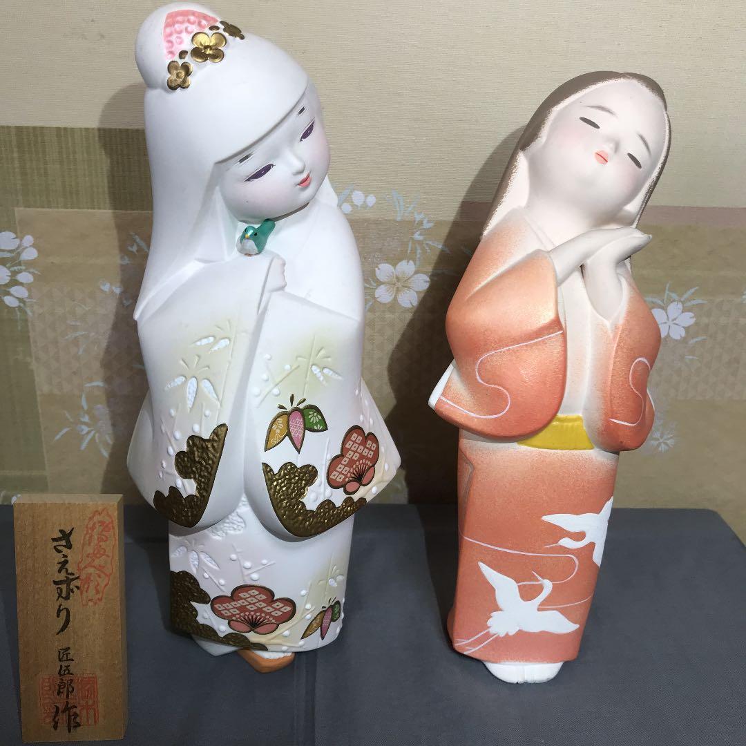 博多人形　女の子　2体セット