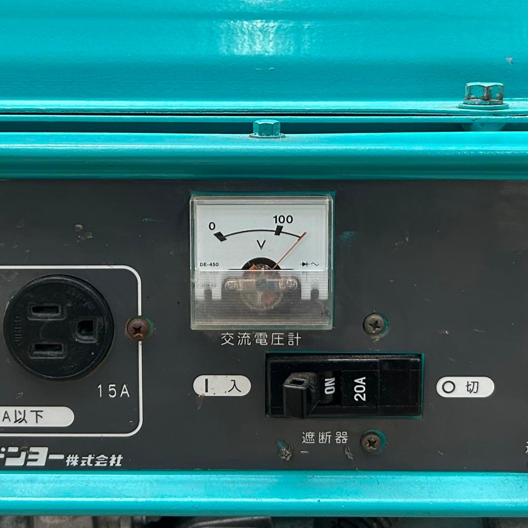 発電機　DENYO　デンヨー　GA-2065U2　2.2kVA　部品取り