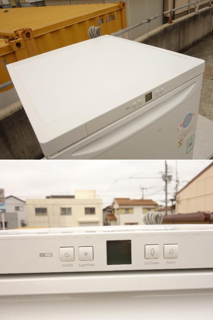K▼日本フリーザー 冷凍庫 69L ミニキューブ (31754)