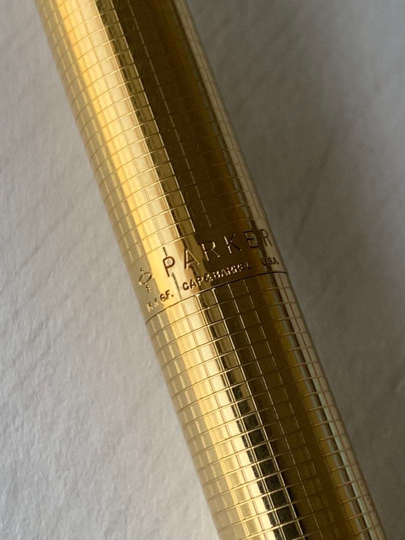 PARKER パーカー 75 万年筆 14KGF軸 14Kニブ
