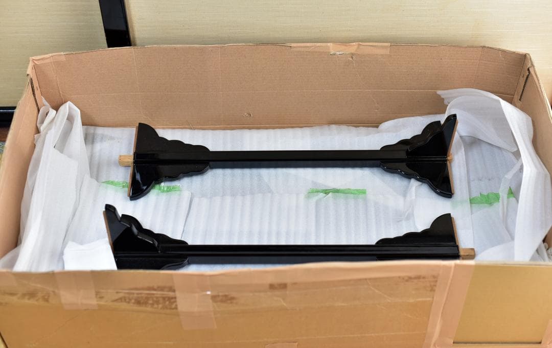 真塗及台子【極上品】組立式　飾り棚　お茶道具