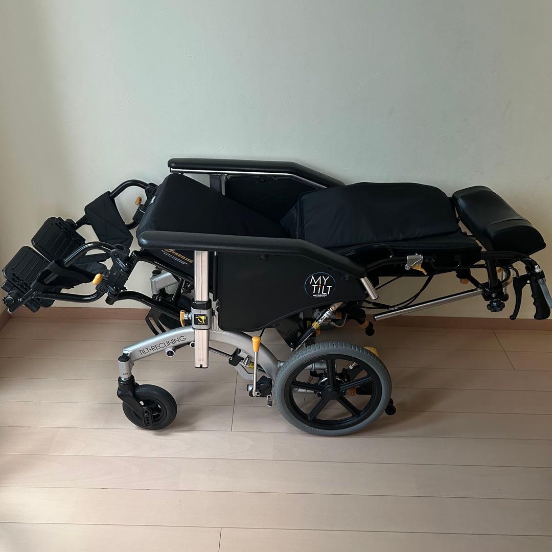 ティルト&リクライニング車いす マイチルトコンパクト3D MH-CR3D