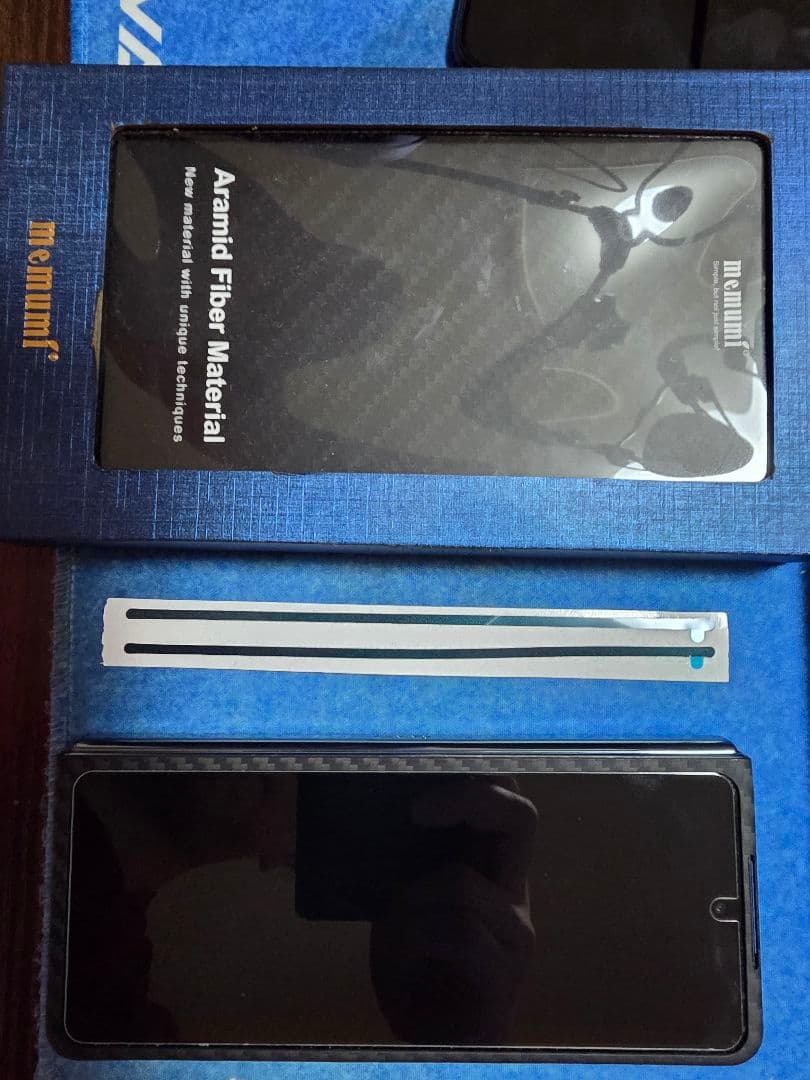 glaxy z fold 4 256bg グレーアラミドケースガラスフィルム付