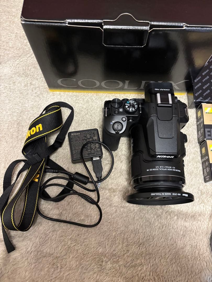 Nikon COOLPIX P950 デジタルカメラ フル装備