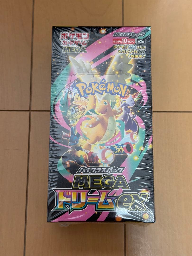 ポケモンカードゲーム MEGAドリームex 新品未開封シュリンク付き
