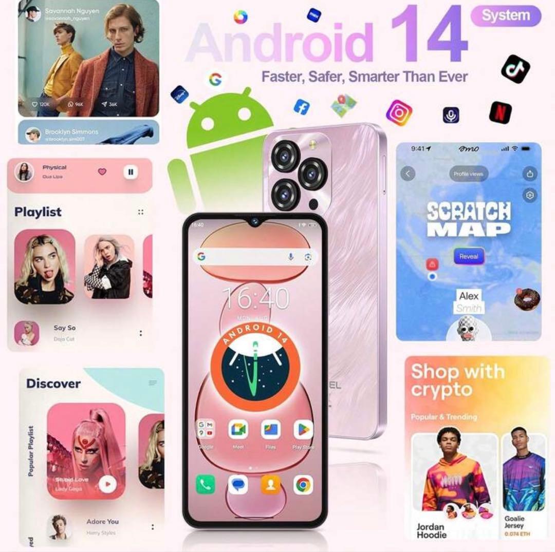 OUKITEL C3 スマートフォン 6.52インチ
