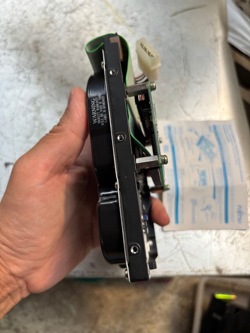 M52。ハードドライブ 富士通 MPA3017AT 1.7GB 5400RPM