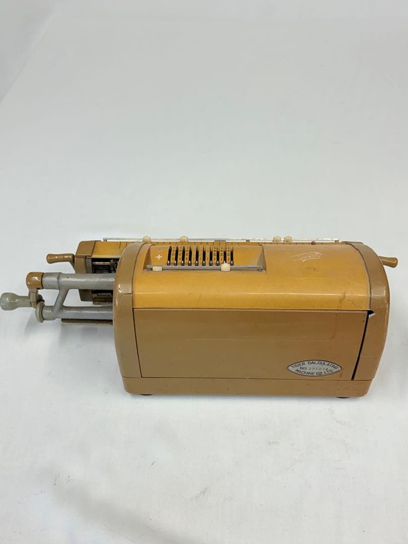 タイガー計算機 TIGER 手動計算機 昭和レトロ カリキュレーター