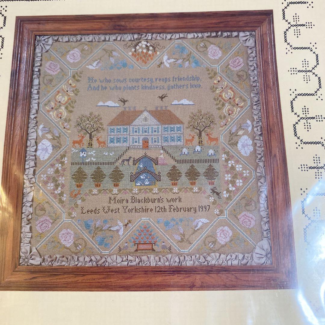 Moria Blackburnクロスステッチキットbeehive sampler