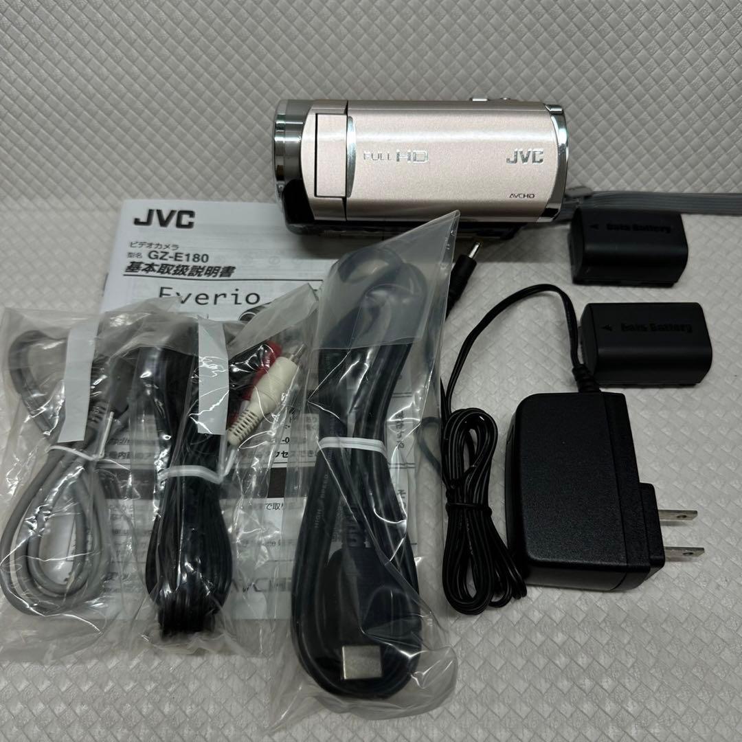 JVC ケンウッド ビデオカメラ GZ-E180 Everio エブリオ