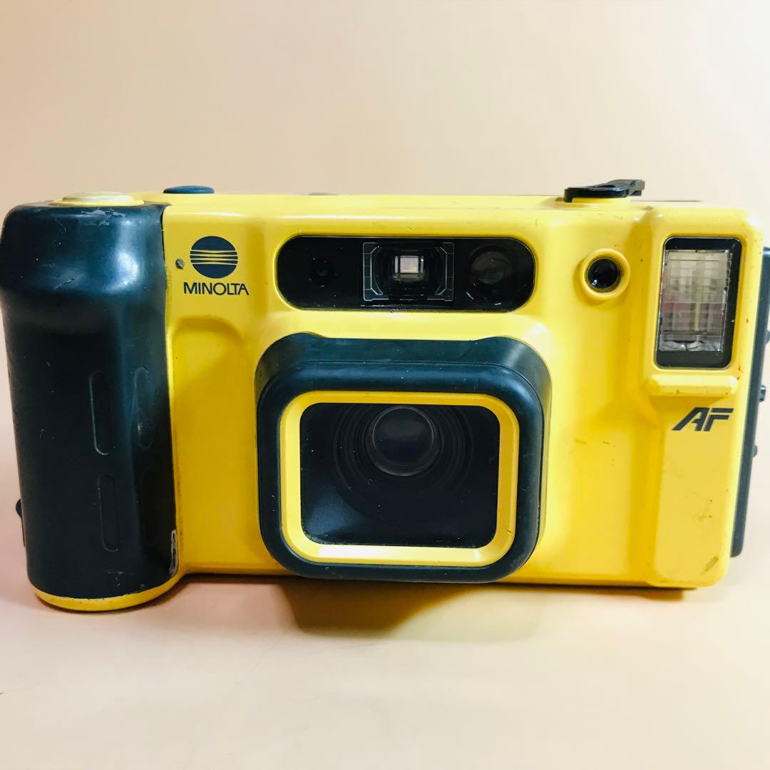 良好動作　ミノルタ　MINOLTA　ウェザーマチック　DUAL35　防水カメラ