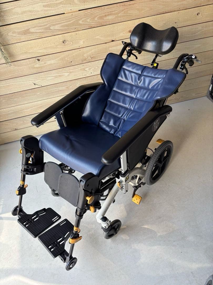 松永製作所 マツナガ マイチルトミニ 3D リクライニング 車椅子 21年製