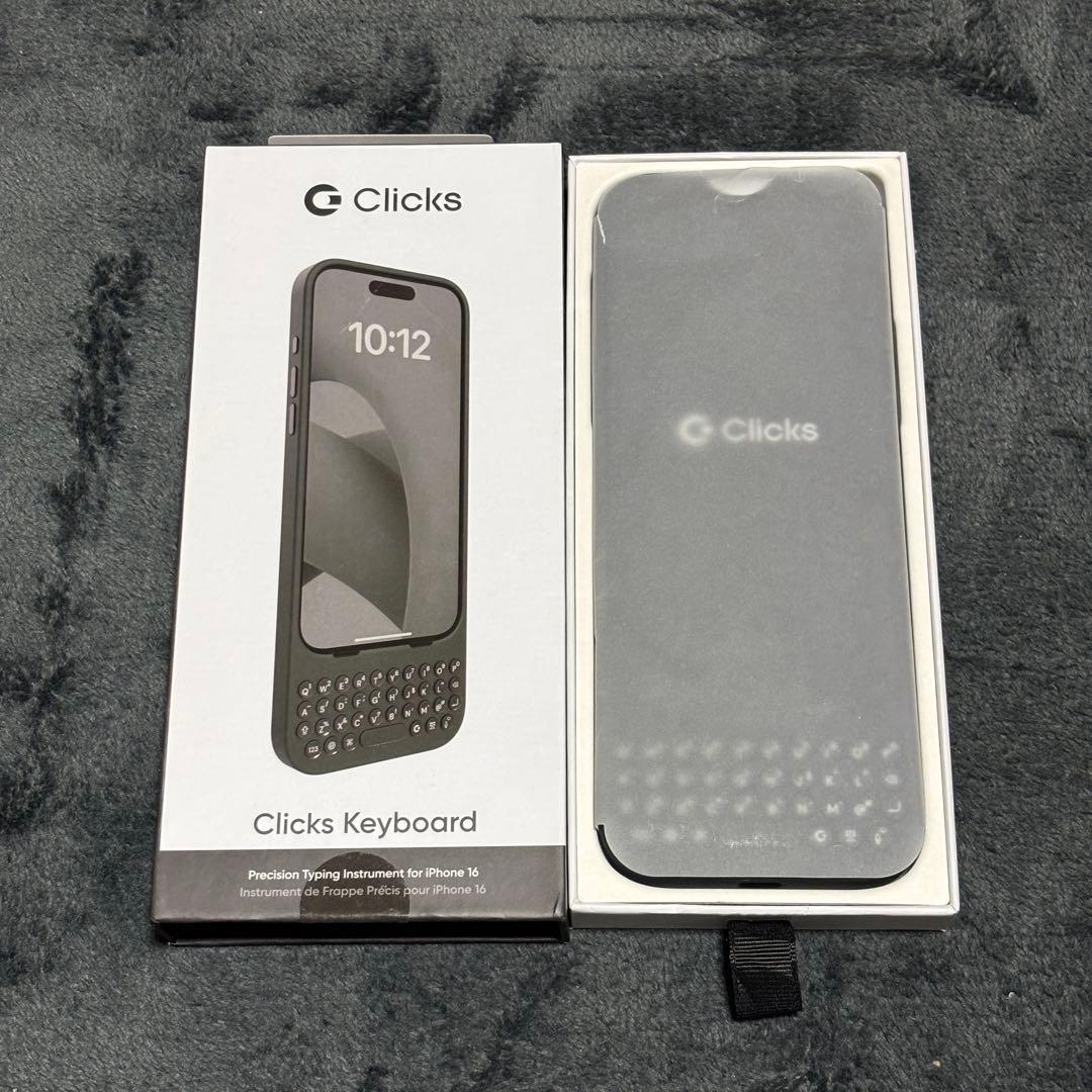 iPhoneアクセサリー Clicks Keyboard for iPhone 16