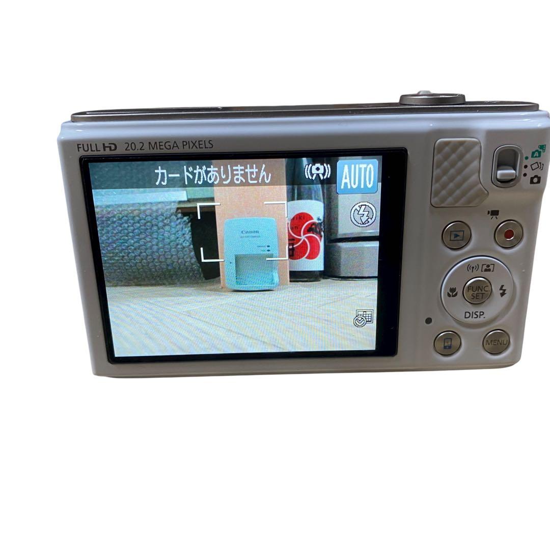【極美品】Canon PowerShot SX610 HS コンデジ ホワイト
