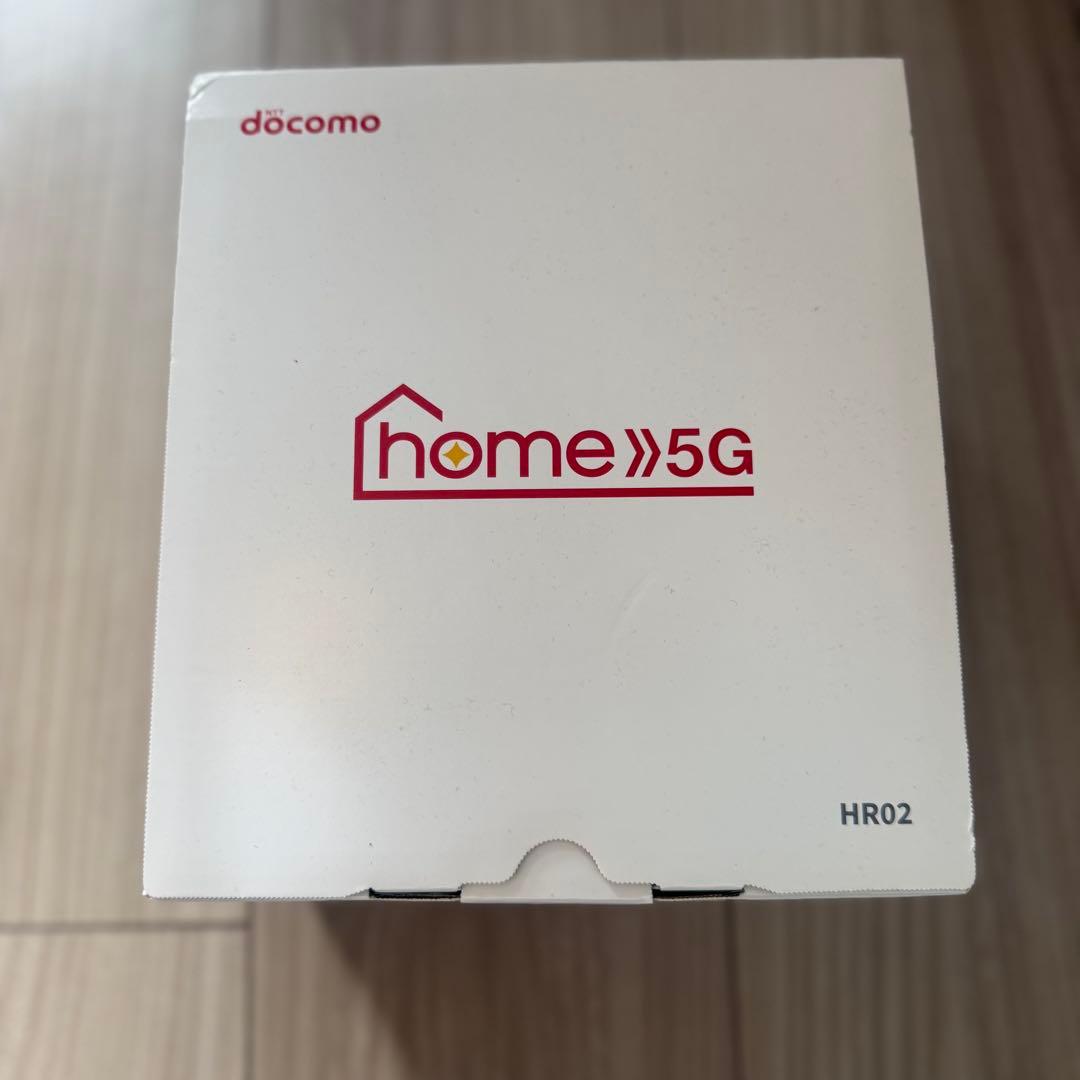 docomo 5Gルーター HR02【美品】【今週末限定価格】
