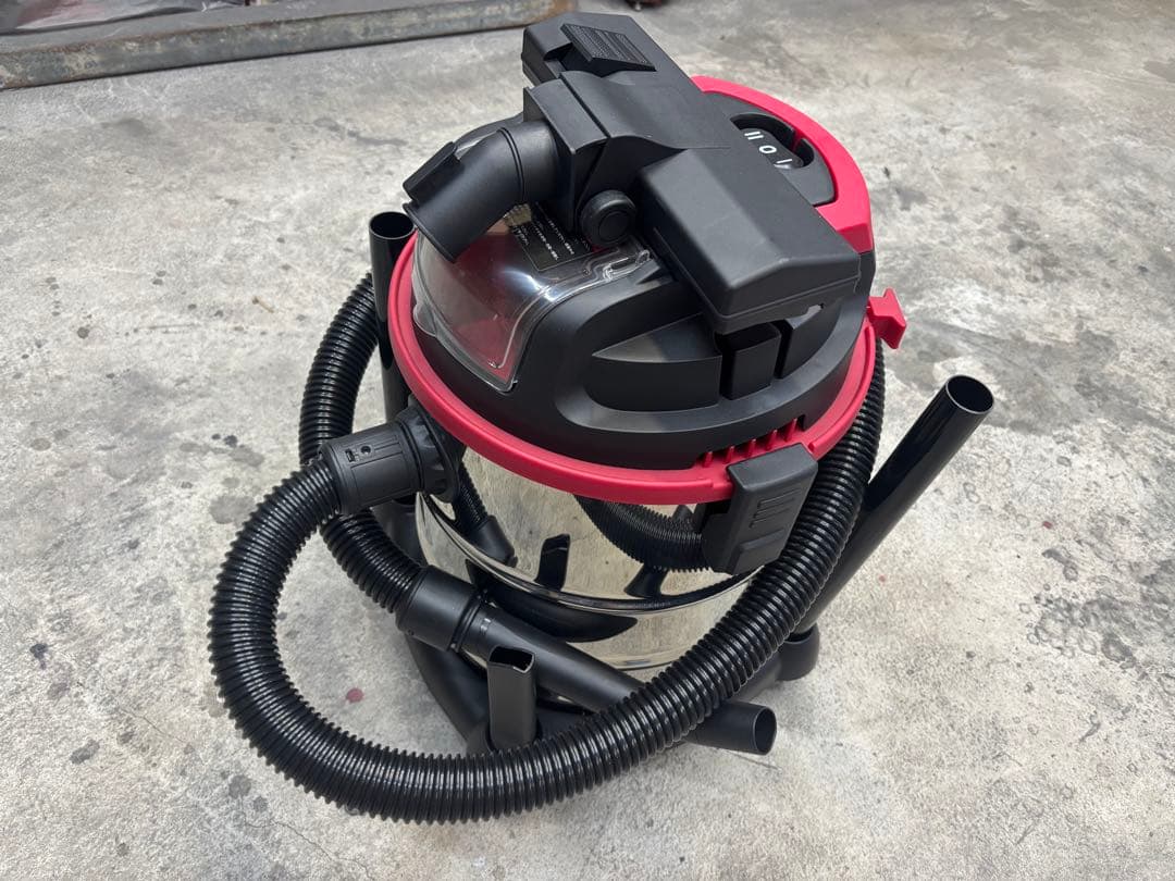 ハイガー産業　HG-RL195-W200-20 乾湿両用掃除機　200w