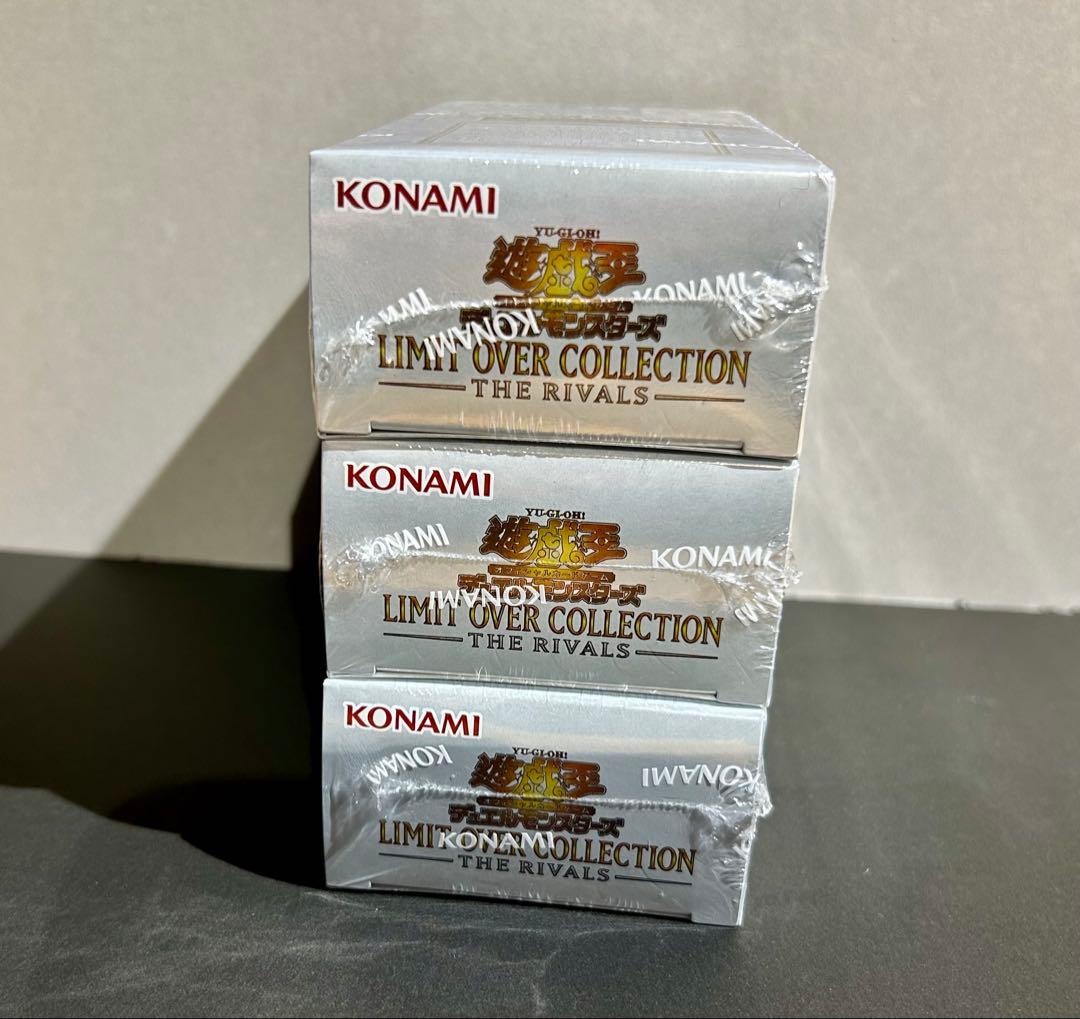 遊戯王 LIMIT OVER COLLECTION シュリンク付き3box