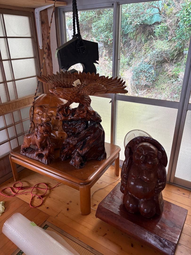 能面 天狗 縦約30cm 厄除 魔除 骨董 ※説明文必読