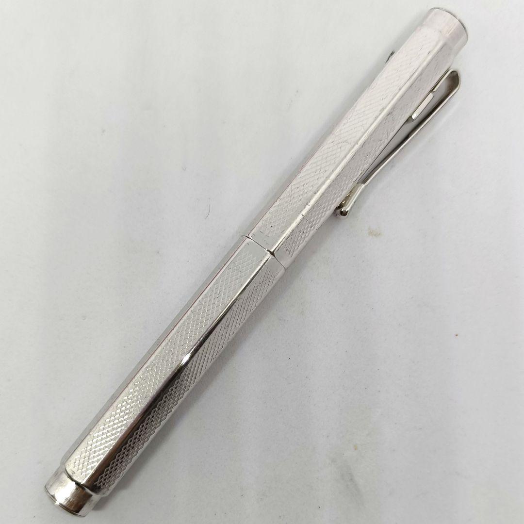 カランダッシュ エクリドール XS 万年筆 レトロ シルバー ミニ キャップ式