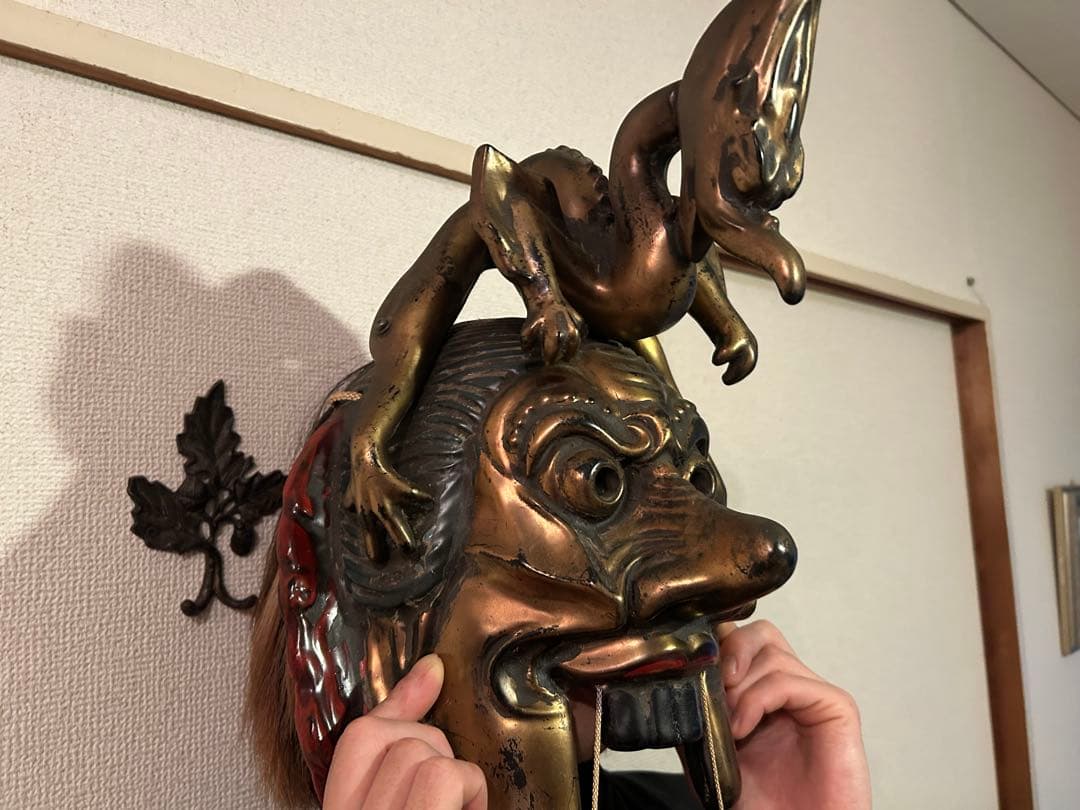 蘭陵面　舞楽面