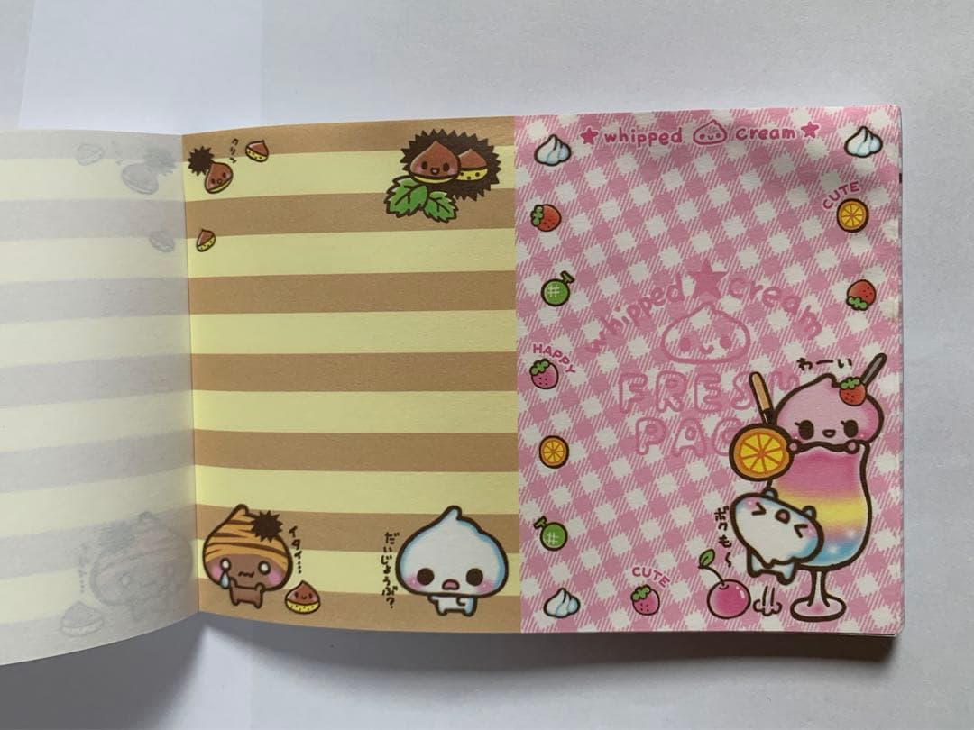 平成レトロ　レア　メモ帳　ぷるるんほいっぷるん