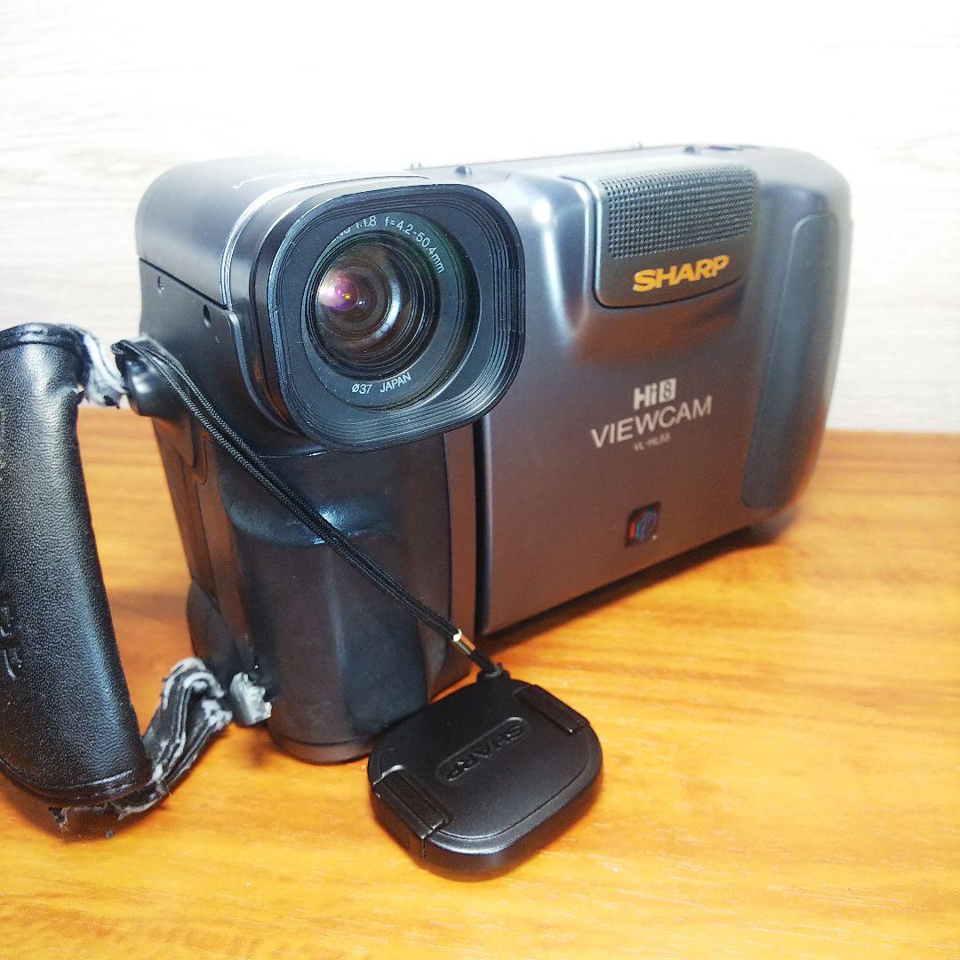 SHARP Hi8 ビデオカメラ VL-HL55 液晶ビューカム