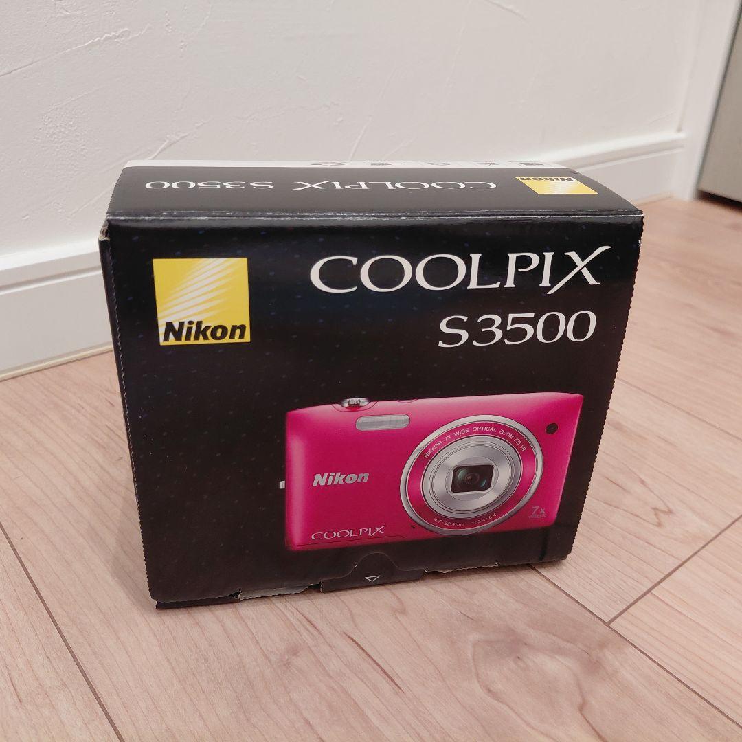 Nikon COOLPIX S3500　ニコンデジタルカメラ