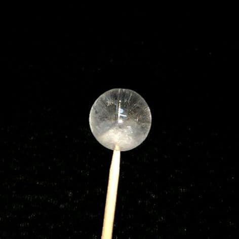 【天然,美品】ホワイトファントムクォーツ　１５㎜　ブレスレット　粒売り　希少