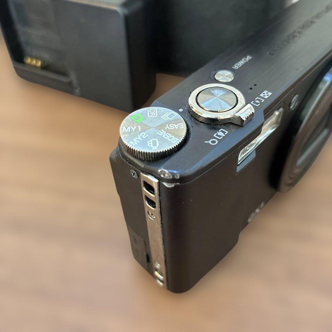 RICOH CX1 コンパクトデジタルカメラ 充電器・革ケース・SDHC付