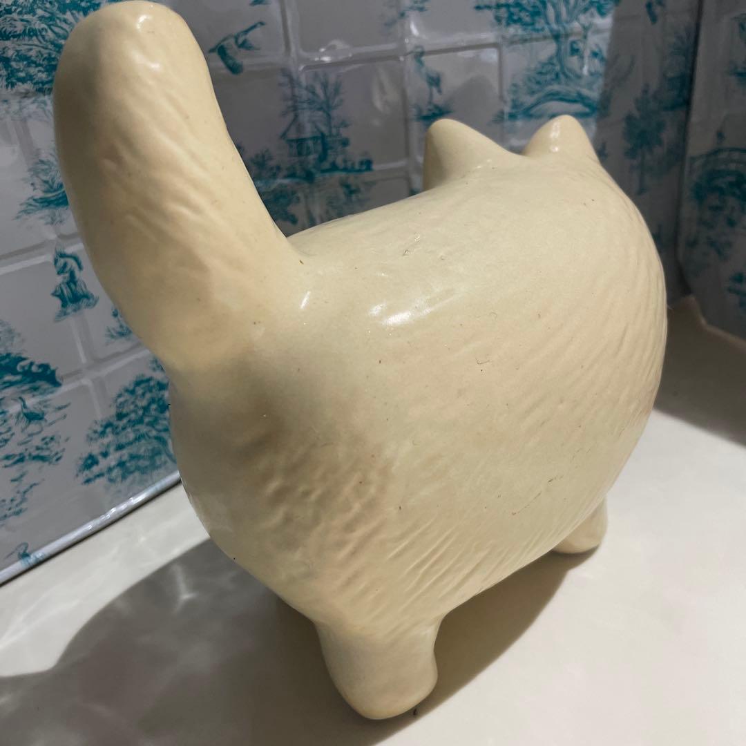 リサラーソン　スエーデン　猫陶器製置物アート