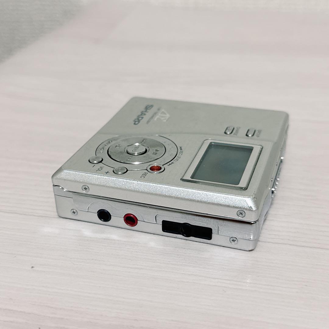 2156【希少品】SHARP シャープ MD-DR77-S シルバー 現状品