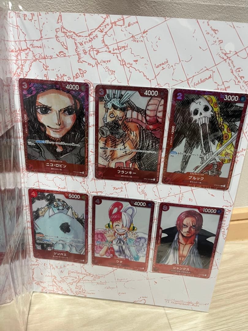 ワンピース プレミアムカードコレクションFILMRED