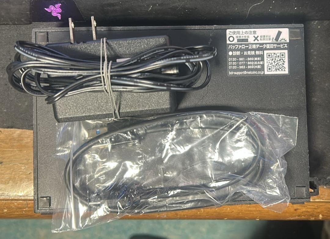 中古　外付けHDD 2TB Buffalo HDJ-LDA2U3-BA